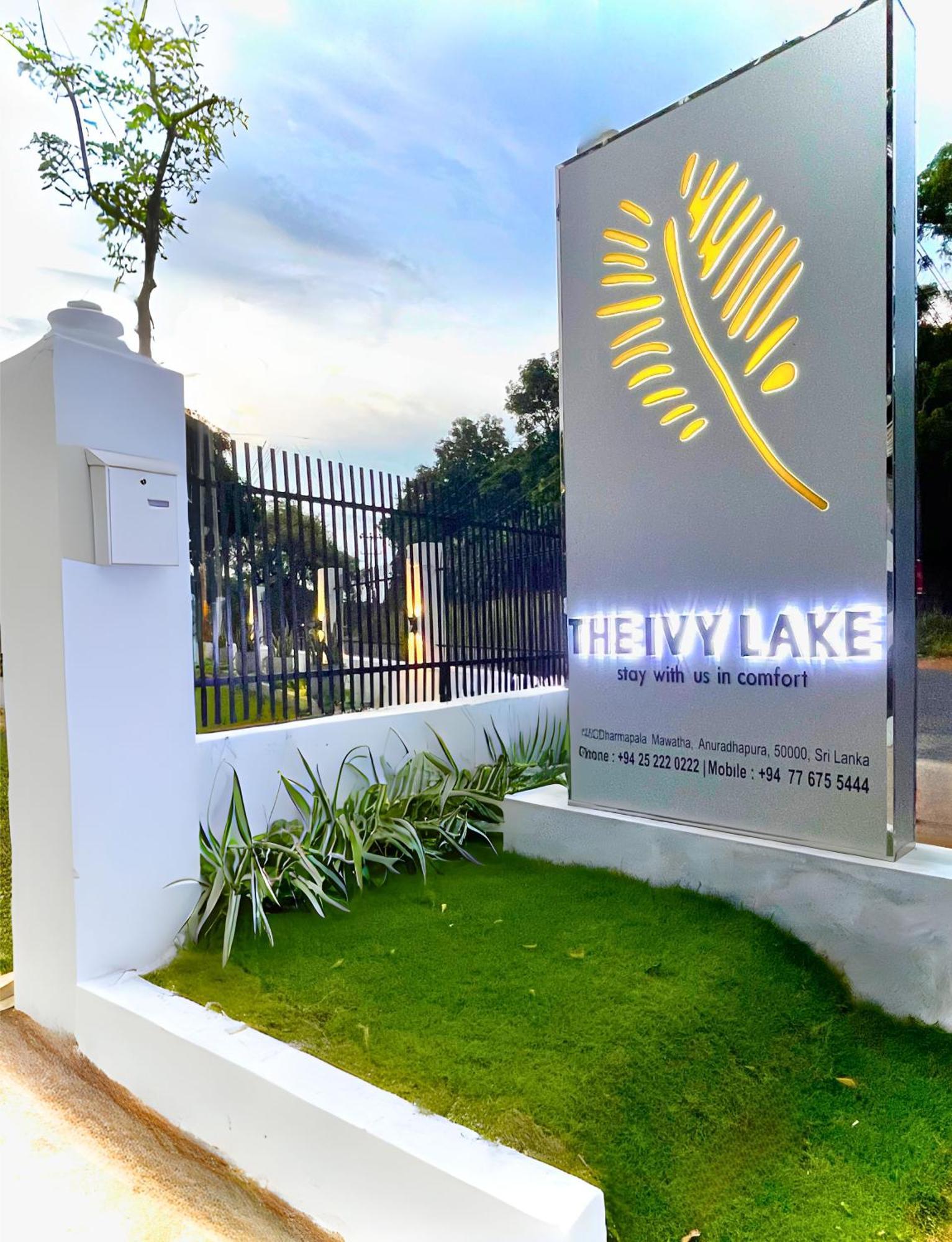 The Ivy Lake Anuradhapura Eksteriør billede